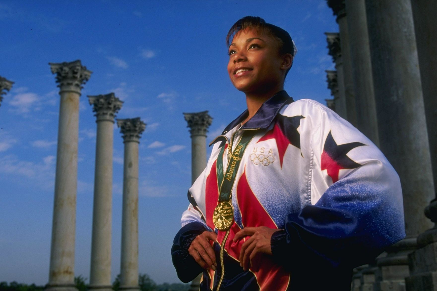 1996: First black woman to win an Olympic medal in gymnastics